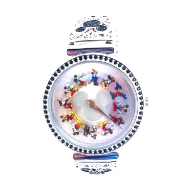 DISNEY Bradley Exchange MICKEY Through The Years Believe In The Magic Rota - Picture 6 of 8